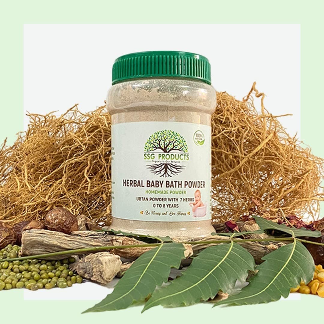SSG Herbal Baby Bath Powder